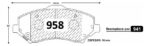 Pastillas Freno Delanteras Jeep Wrangler 2007-2017 Gold - Imagen 2